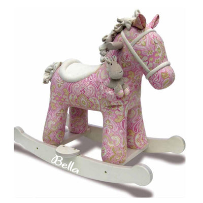 Personalised Pixie & Fluff Rocking Horse (9m+) - Chic Petit