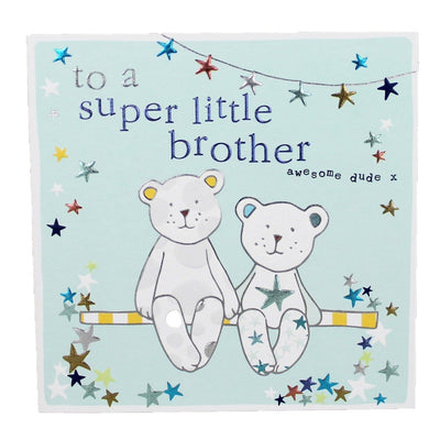 To a Super Little Brother Card - Chic Petit