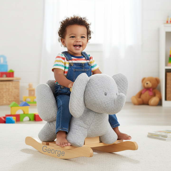 Personalised Animal Rocker - Tembo Elephant