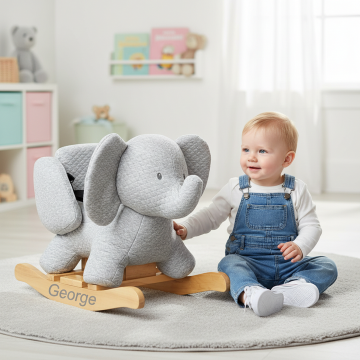 Personalised Animal Rocker - Tembo Elephant