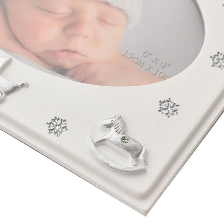 Baby’s 1st Christmas 4x6" Photo Frame - Chic Petit