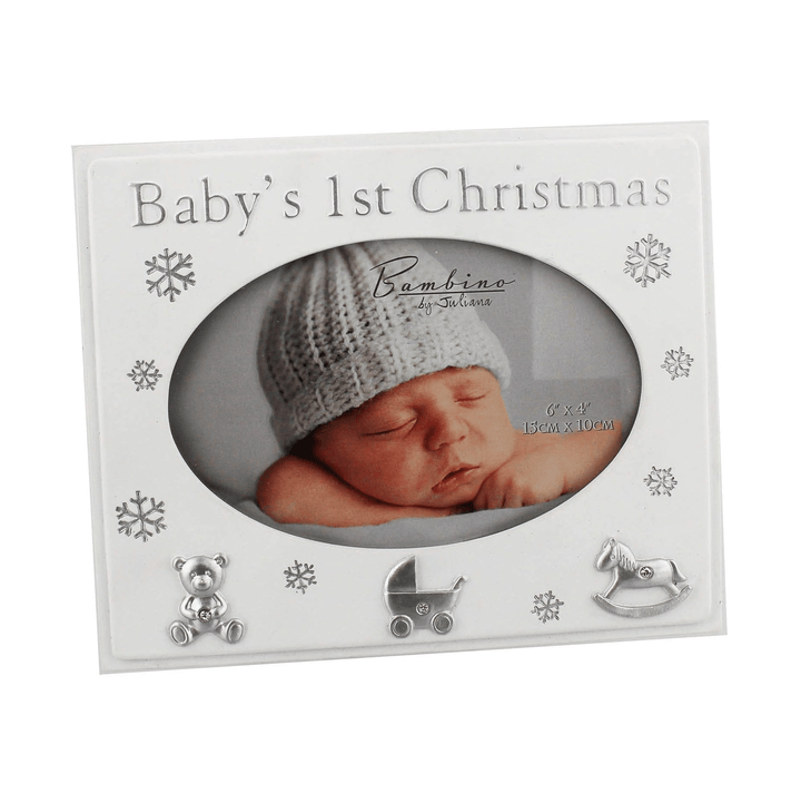 Baby’s 1st Christmas 4x6" Photo Frame - Chic Petit