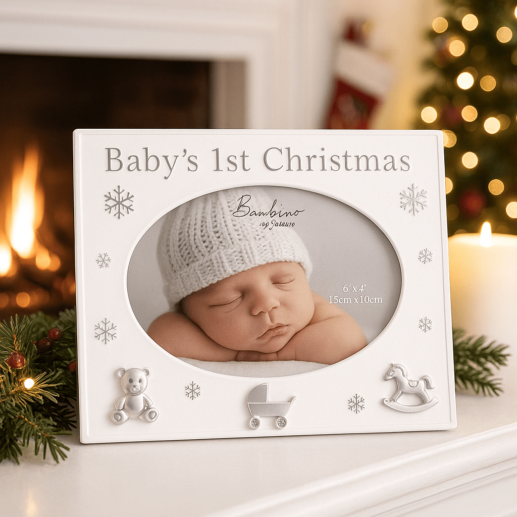 Baby’s 1st Christmas 4x6" Photo Frame - Chic Petit