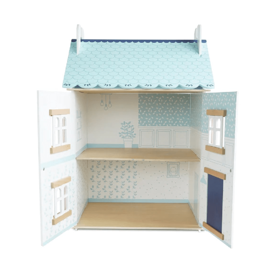Bluebelle Wooden Dolls House with Optional Furniture Set and Family - Chic Petit