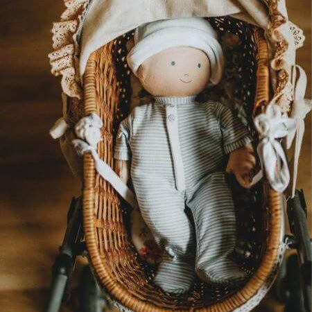 Bonikka Cherub Baby Boy in Blue - Chic Petit