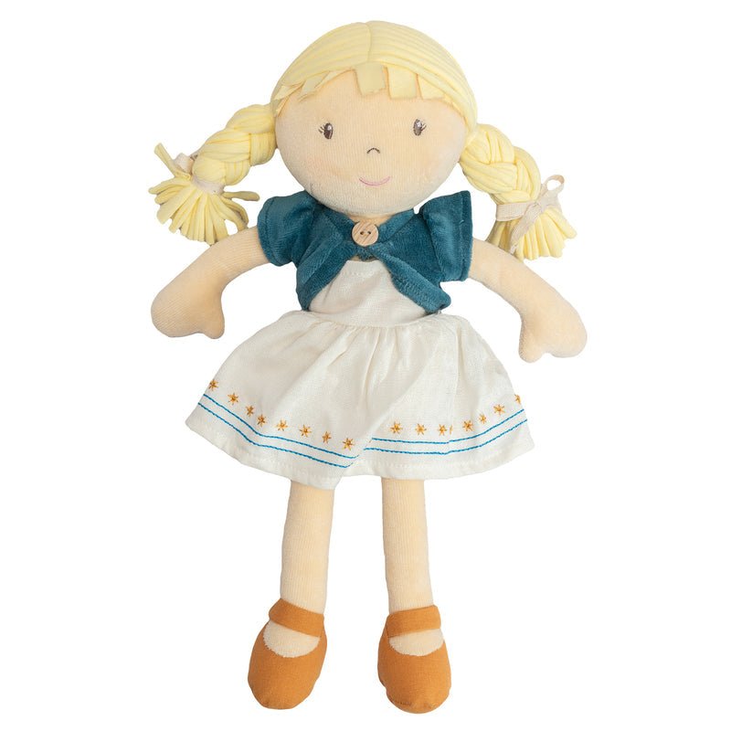 Bonikka Organic Ragdoll - Lily (Blonde hair with plats) - Chic Petit