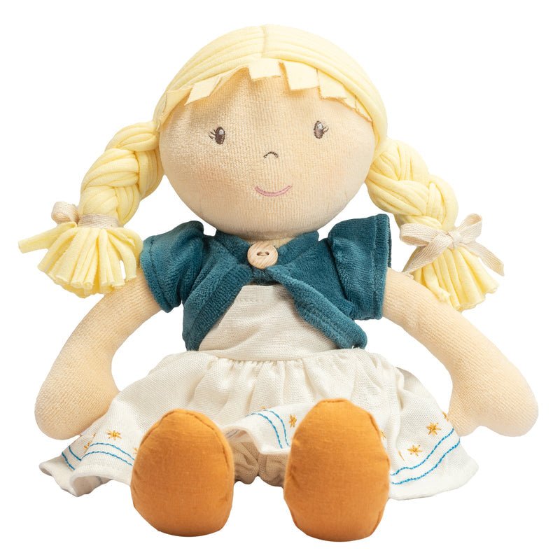 Bonikka Organic Ragdoll - Lily (Blonde hair with plats) - Chic Petit