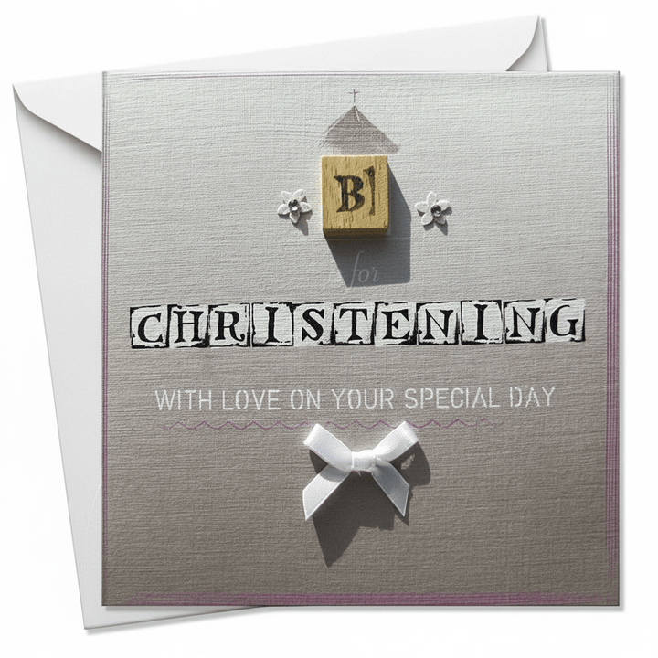 C is for Christening - With Love on Your Special Day - Chic Petit