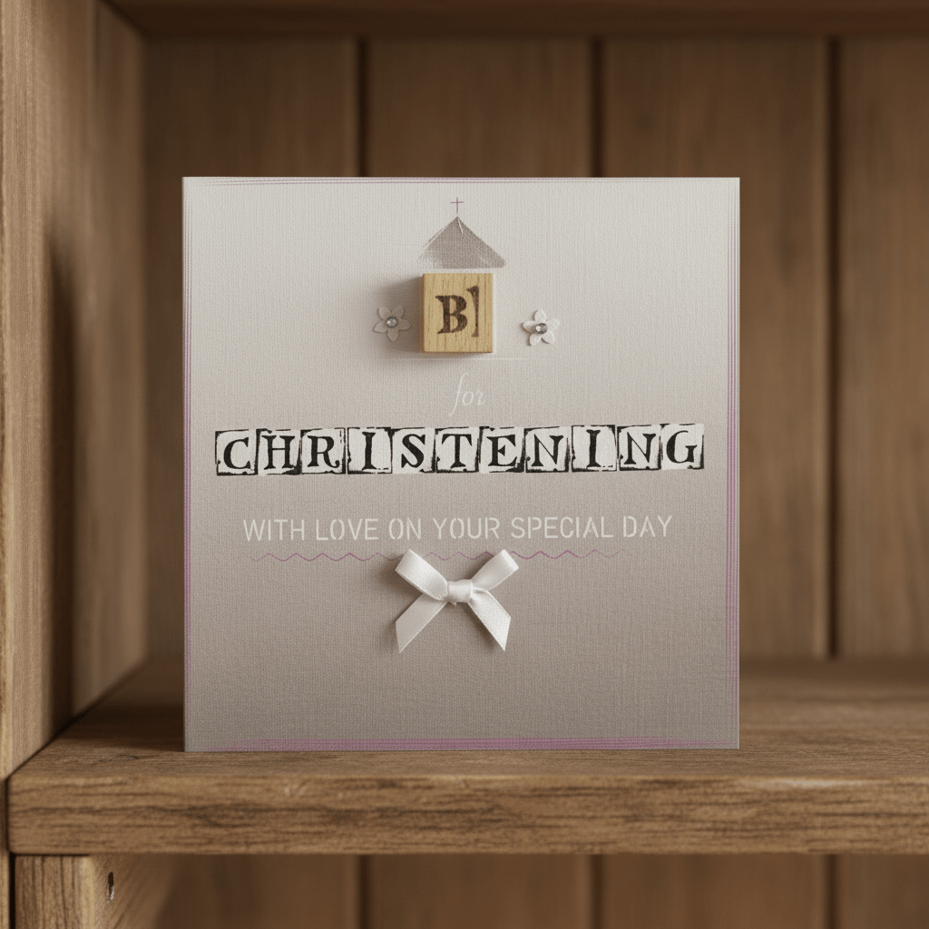 C is for Christening - With Love on Your Special Day - Chic Petit