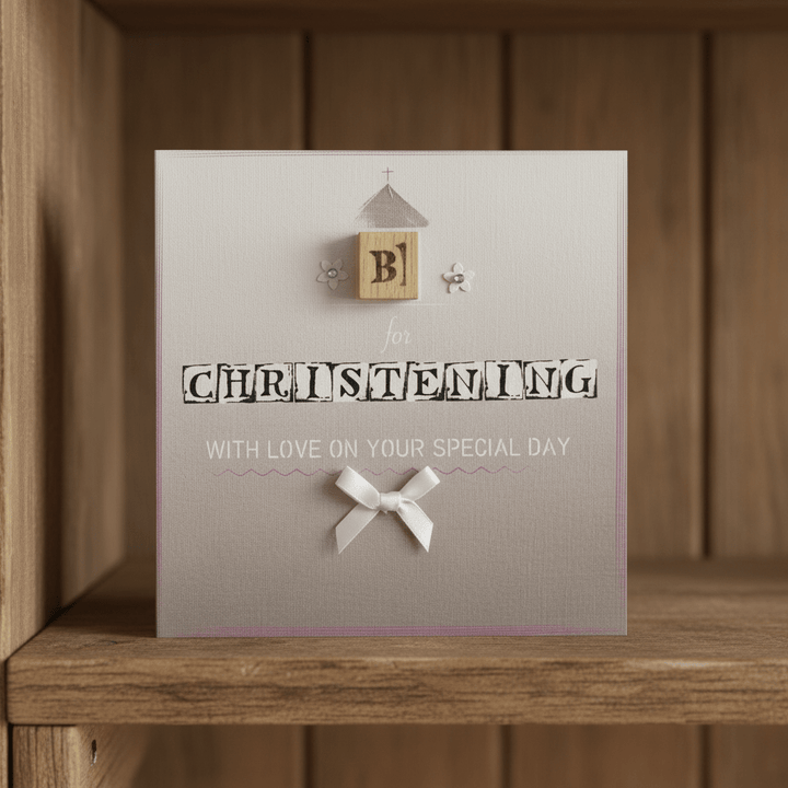 C is for Christening - With Love on Your Special Day - Chic Petit