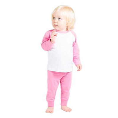 Candyfloss Pink and White Pyjamas - Why Not Personalise Me! - Chic Petit