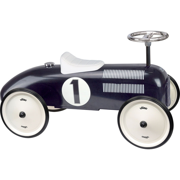 Classic Metal Ride On Racing or Police Car - Chic Petit