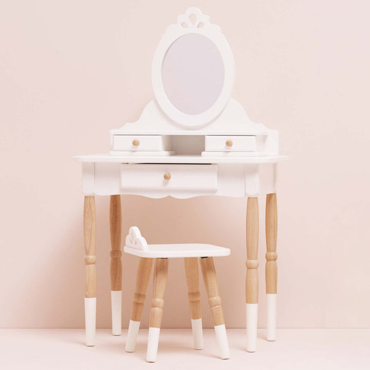 Dressing - Up Vanity Table & Stool - Chic Petit
