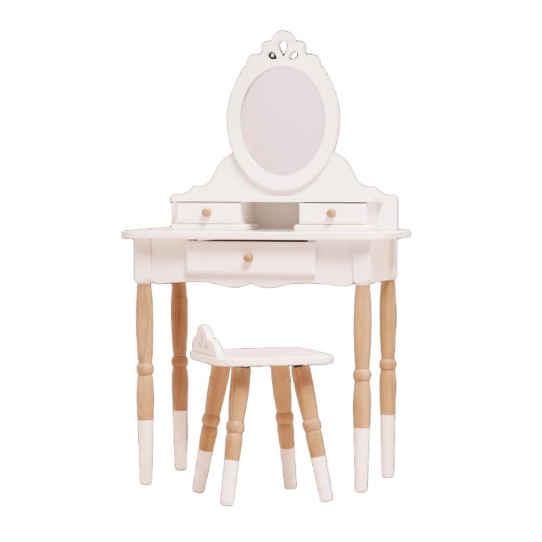 Dressing - Up Vanity Table & Stool - Chic Petit