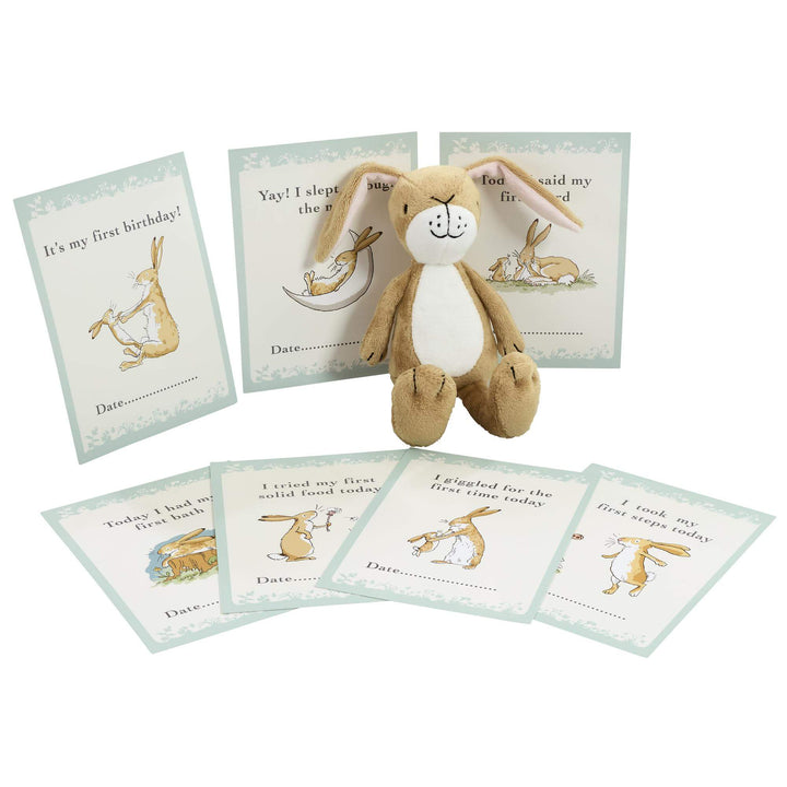 Guess How Much I Love You Soft Toy With Milestone Cards - Chic Petit