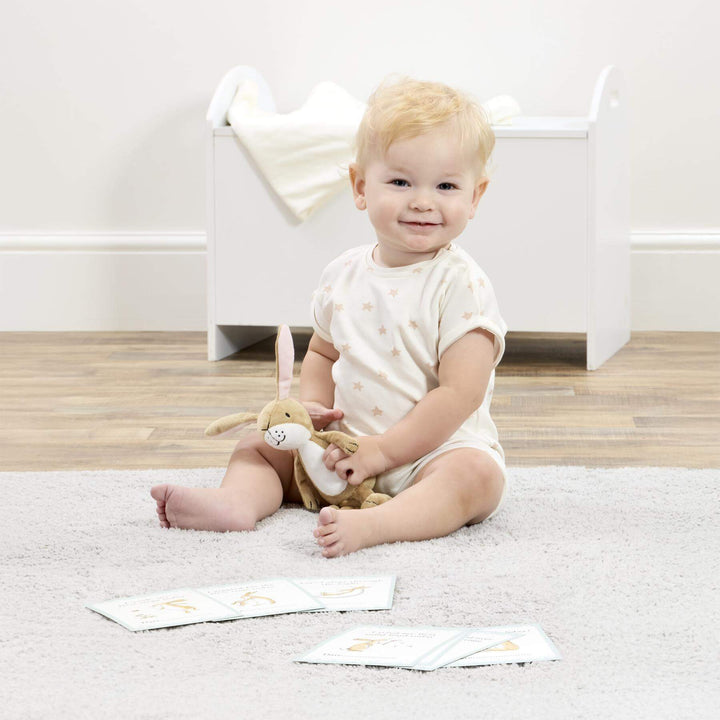 Guess How Much I Love You Soft Toy With Milestone Cards - Chic Petit