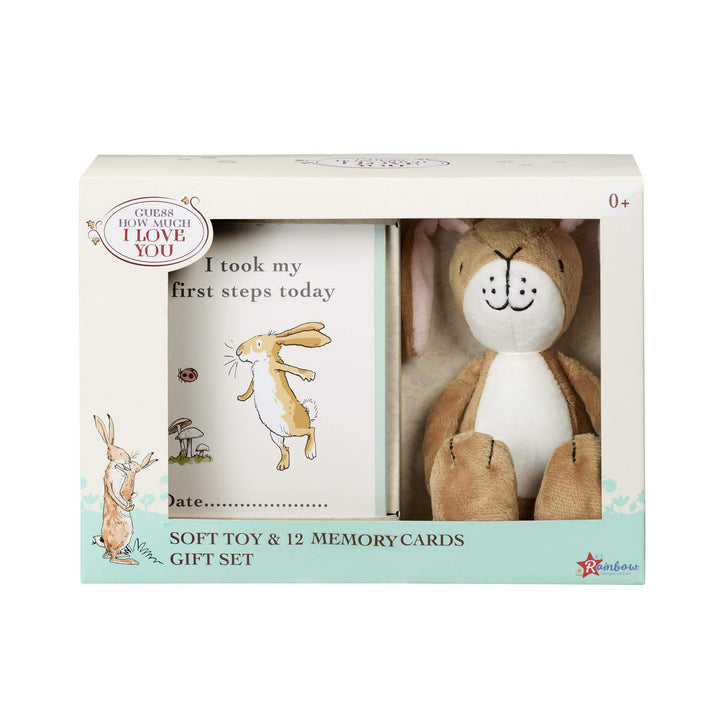 Guess How Much I Love You Soft Toy With Milestone Cards - Chic Petit