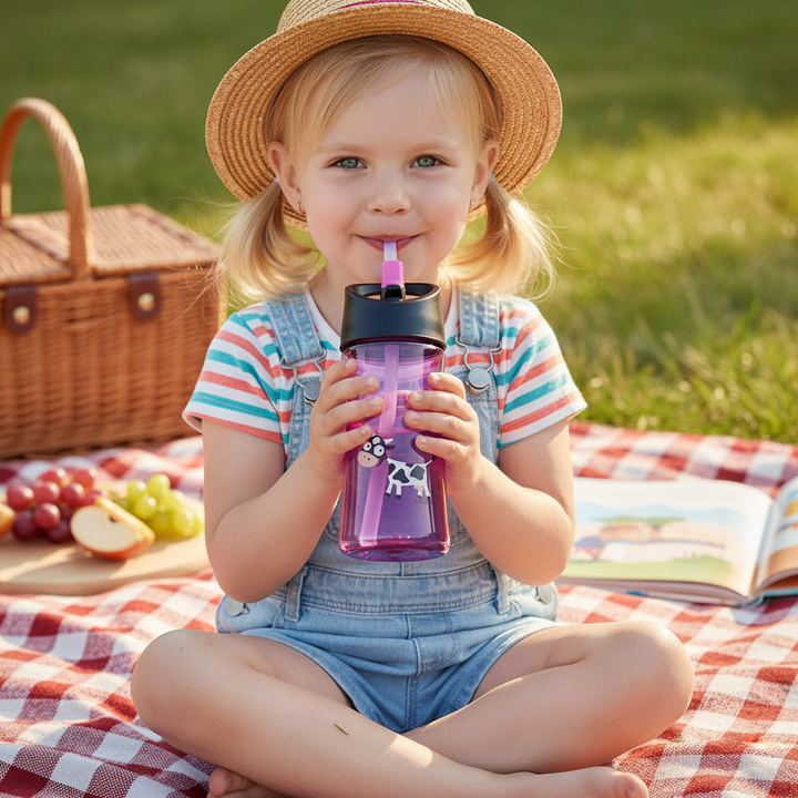Kids Water Bottle 0.35 L - Purple - Chic Petit