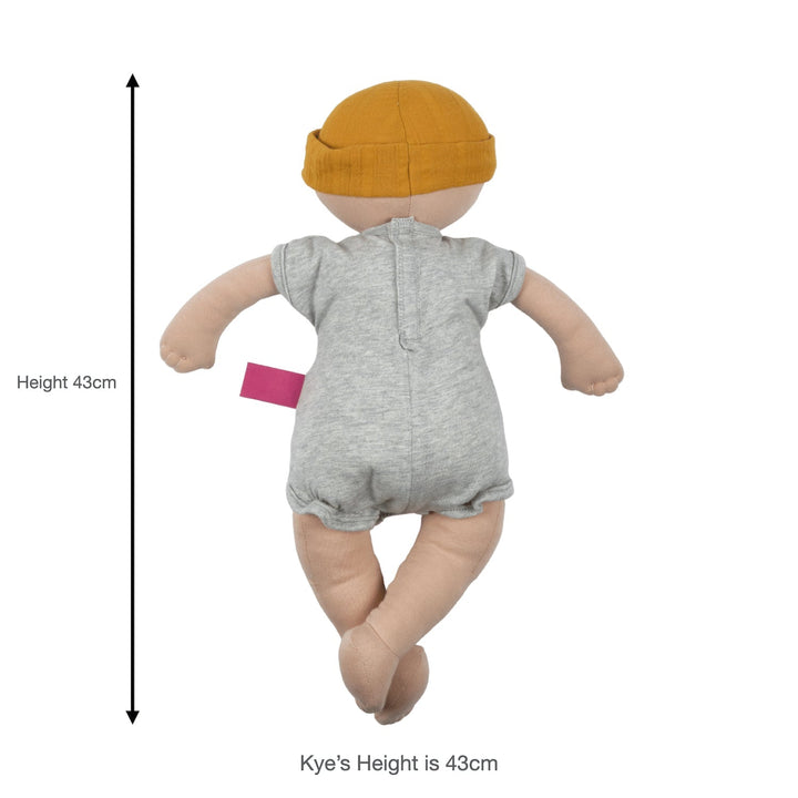 Kye - Organic Baby Boy Soft Doll - Chic Petit