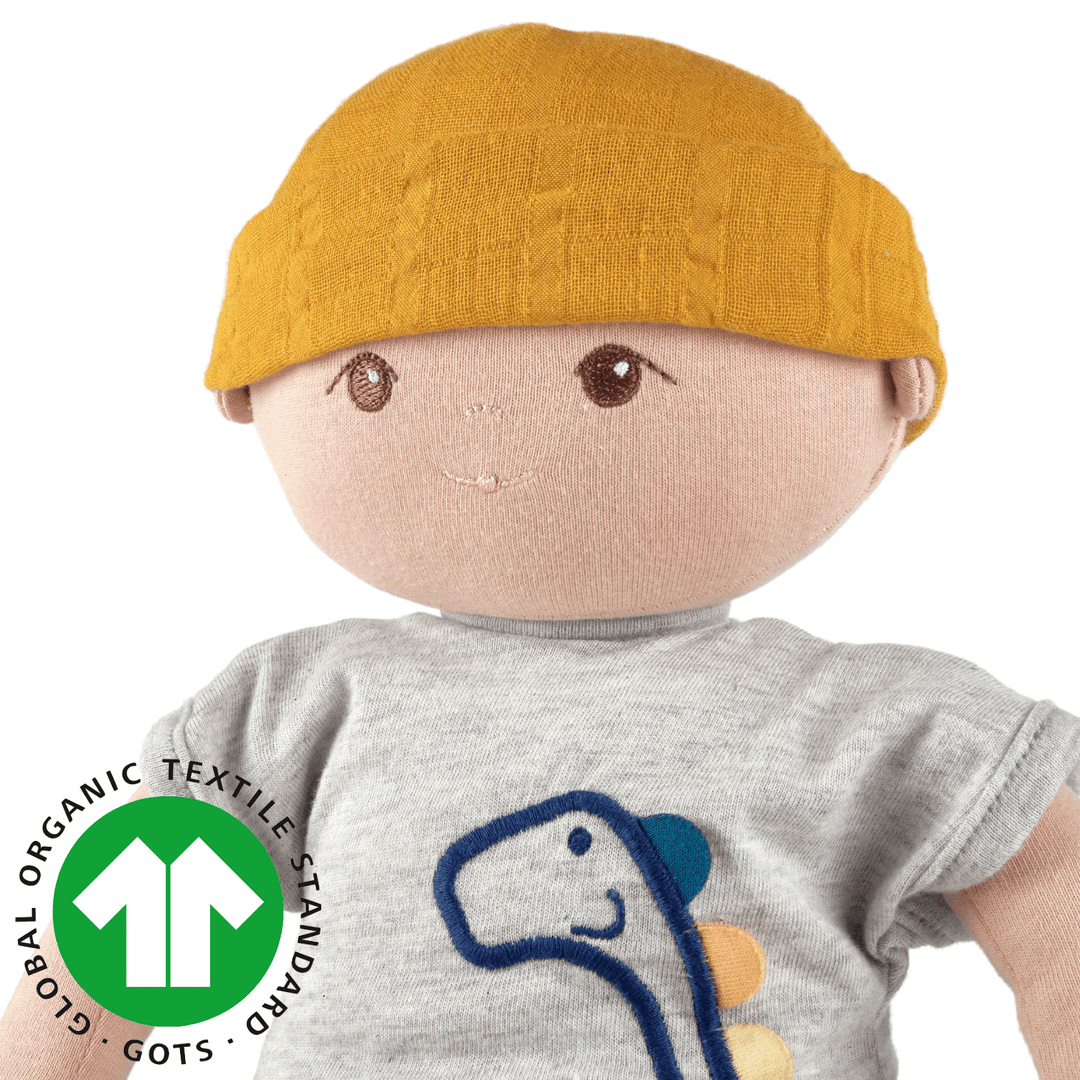 Kye - Organic Baby Boy Soft Doll - Chic Petit