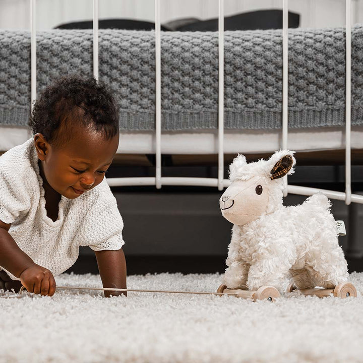 Lambert Lamb Pull Along Toy - Chic Petit