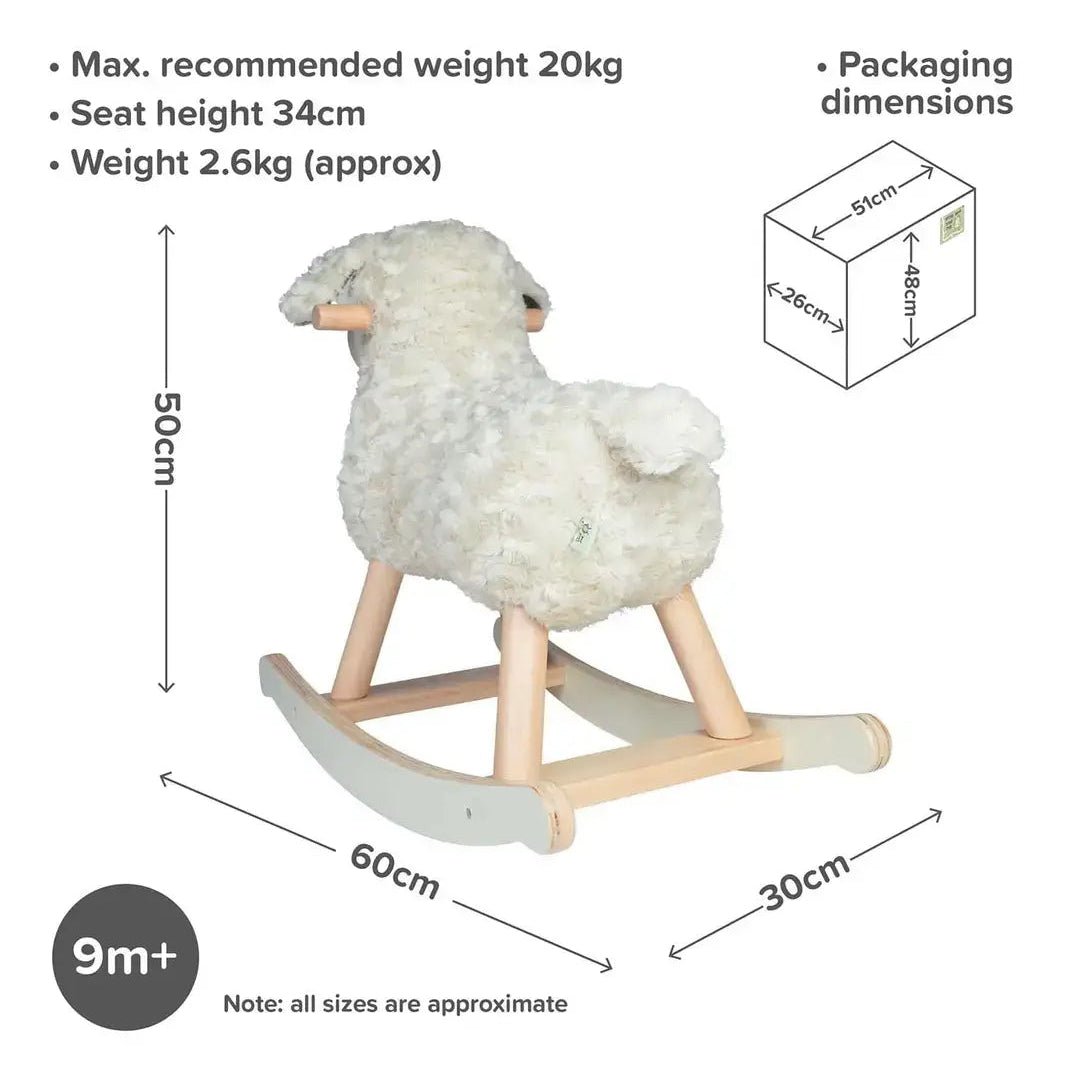 Lambert the Rocking Sheep (9m+) - Chic Petit