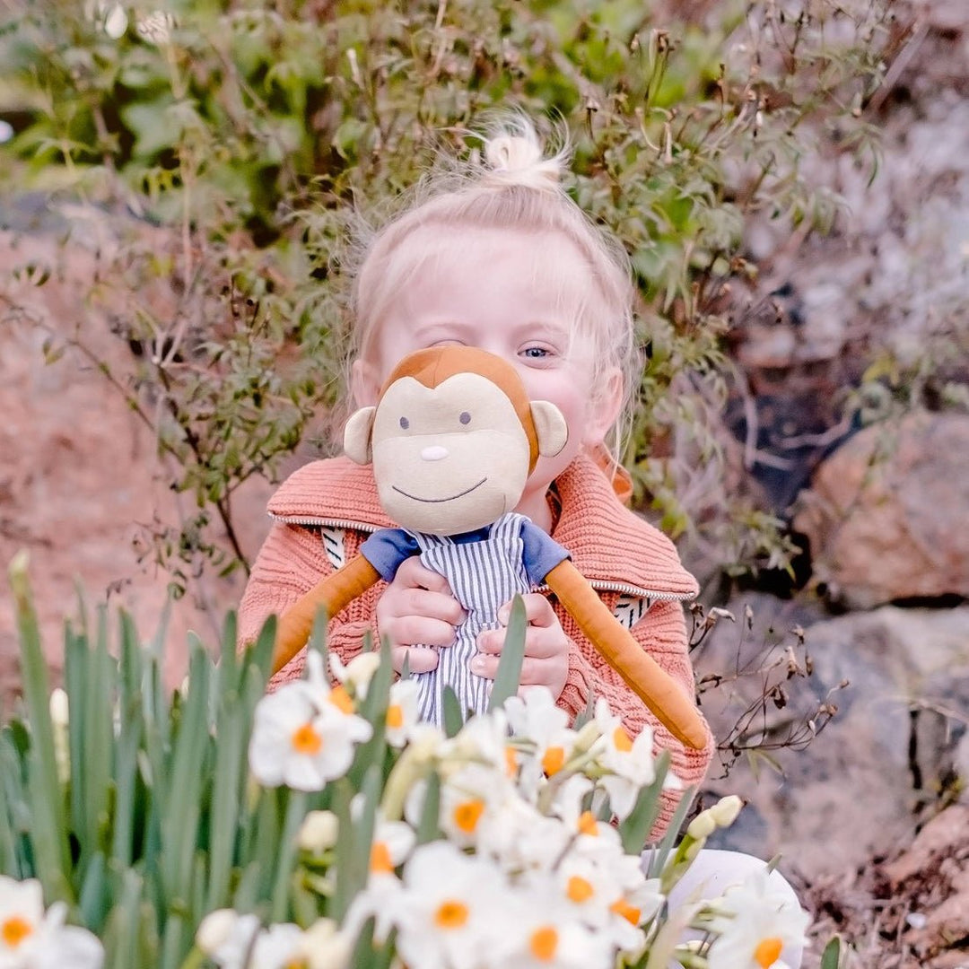 Mateo the Monkey Soft Toy - Chic Petit