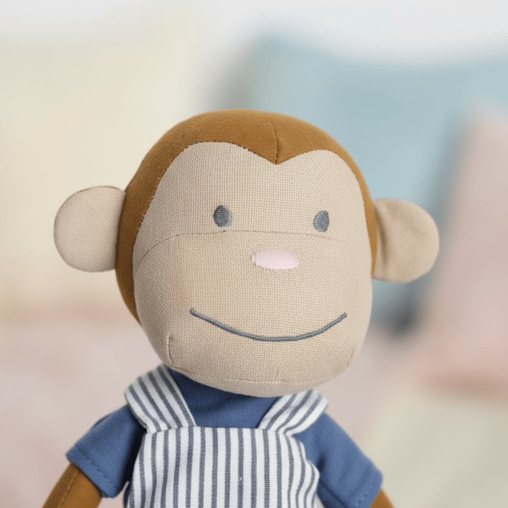 Mateo the Monkey Soft Toy - Chic Petit