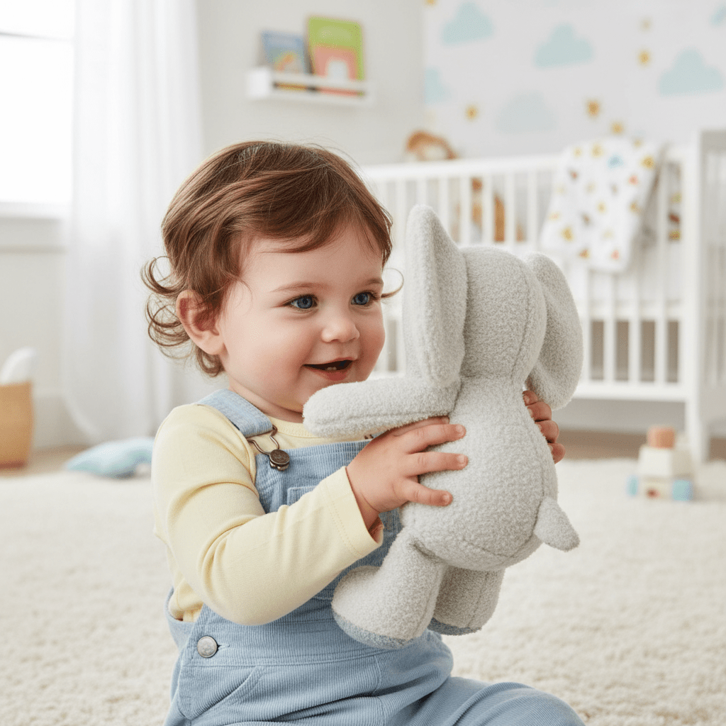 Nattou Teddy Elephant Soft Toy - Chic Petit