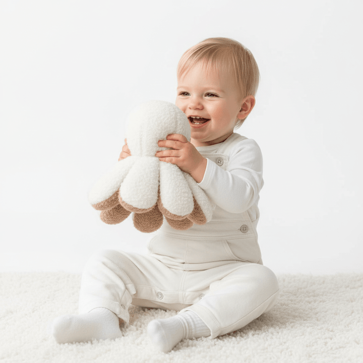 Nattou Teddy Octopus Soft Toy - Chic Petit