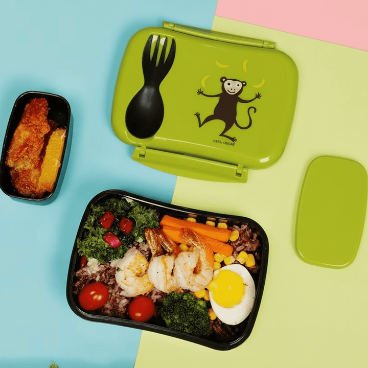 N'ice Box Kids Lunch Box with Cooling Pack - Lime - Chic Petit