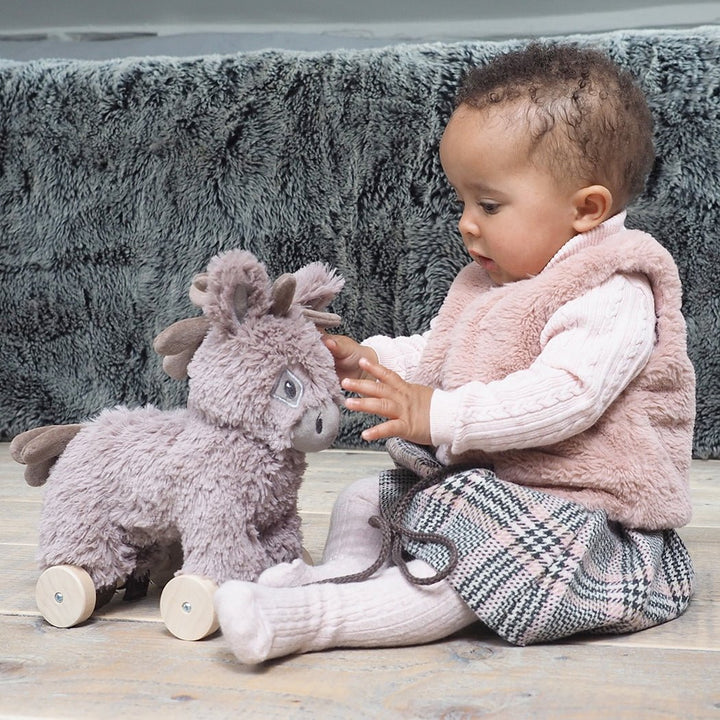 Norbert the Donkey Pull Along Toy - Chic Petit
