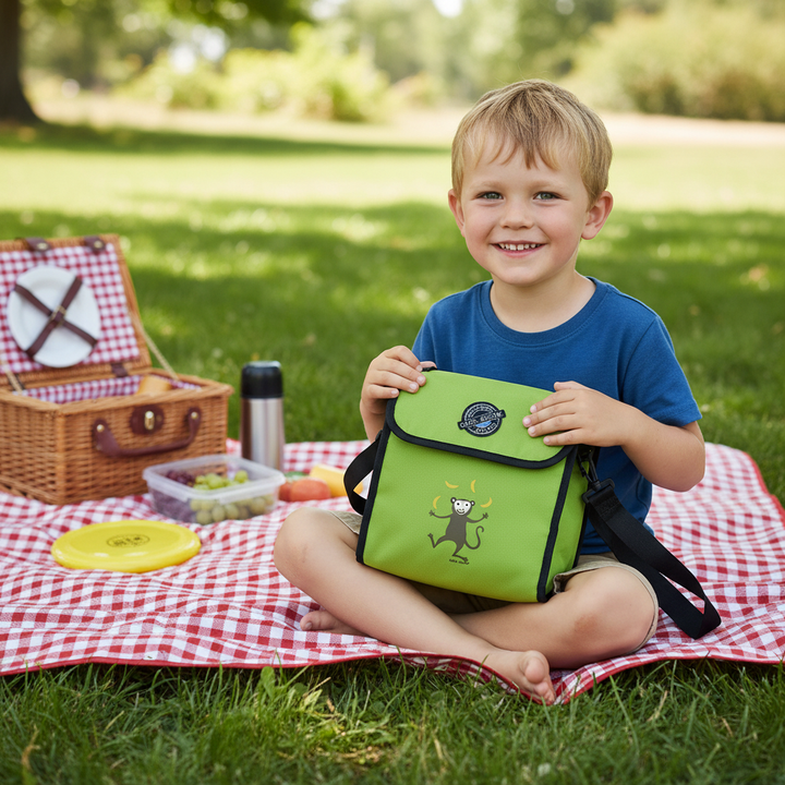 Pack N' Snack™ Cooler Lunch Bag 5 L - Lime - Chic Petit