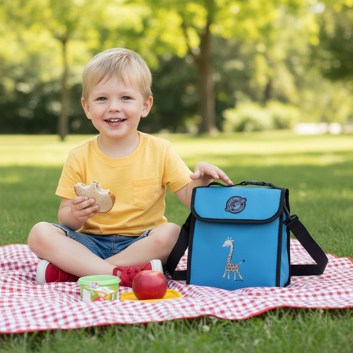 Pack N' Snack™ Cooler Lunch Bag 5 L - Turquoise - Chic Petit