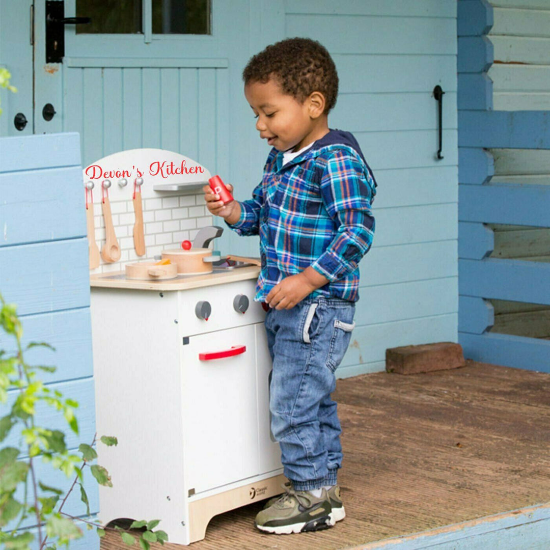 Personalised Chef’s Wooden Kitchen Set with Accessories - Chic Petit