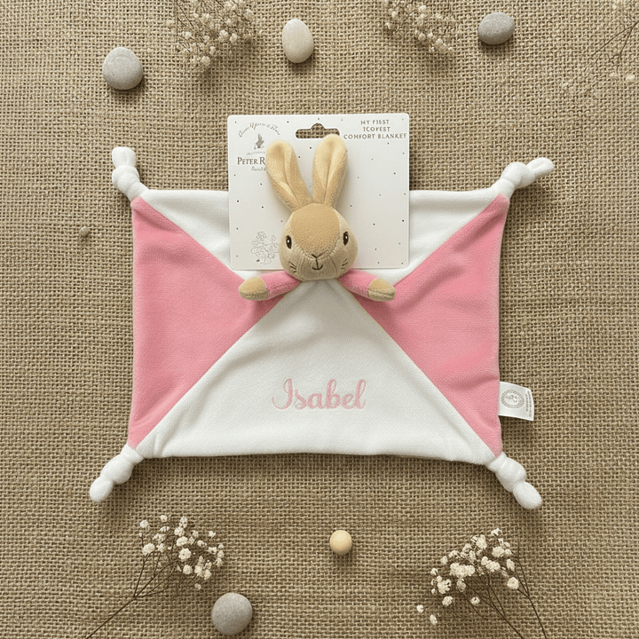 Personalised Flopsy Bunny Comfort Blanket - Chic Petit