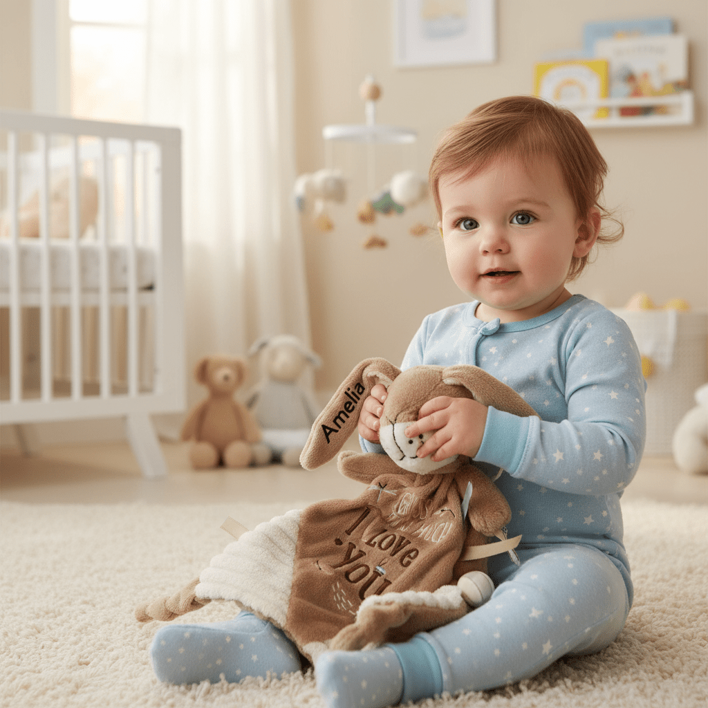 Personalised Guess How Much I Love You Comforter - Chic Petit