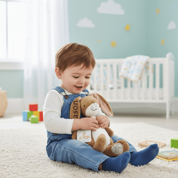 Personalised Guess How Much I Love You Plush Toy 22cm - Chic Petit