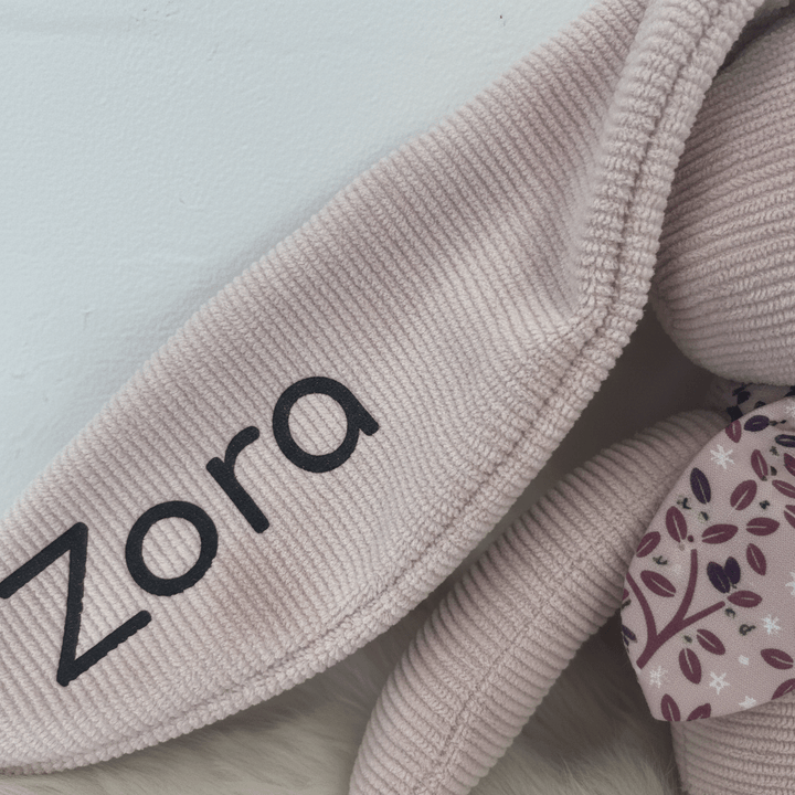 Personalised Lapinoo Small Soft Toy Rabbit 25cm - Lilac - Chic Petit