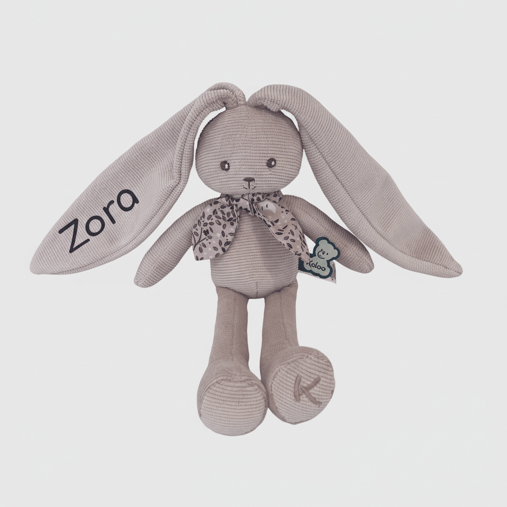 Personalised Lapinoo Small Soft Toy Rabbit 25cm - Lilac - Chic Petit
