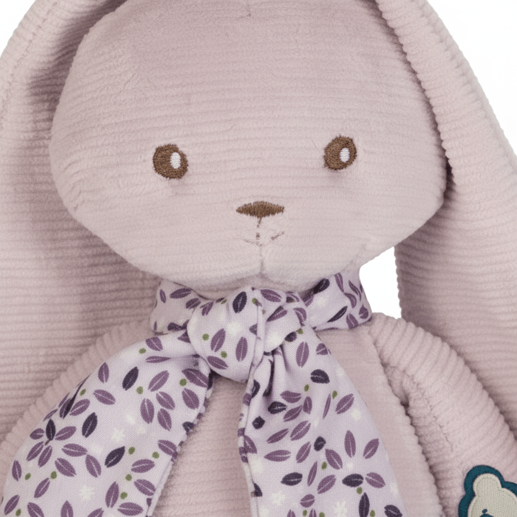 Personalised Lapinoo Small Soft Toy Rabbit 25cm - Lilac - Chic Petit