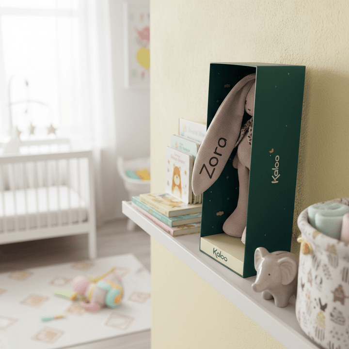 Personalised Lapinoo Small Soft Toy Rabbit 25cm - Lilac - Chic Petit