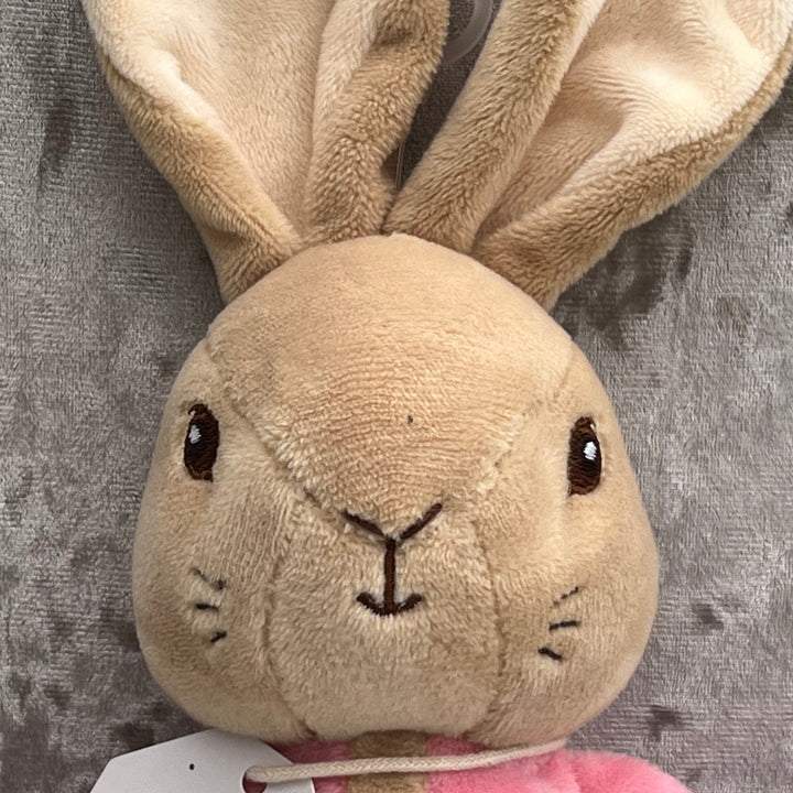 Gentle newborn soft toy — personalised Flopsy Bunny from Beatrix Potter collection