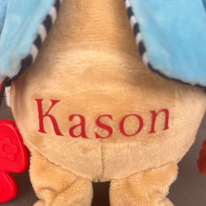 Personalised Peter Rabbit Activity Soft Toy - Chic Petit
