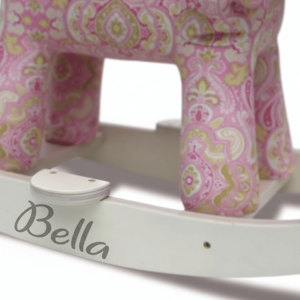 Personalised Pixie & Fluff Rocking Horse (12m+) - Chic Petit
