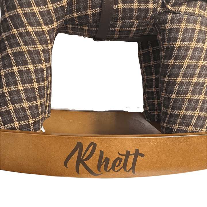 Personalised Rufus & Ted Rocking Horse (12m+) - Chic Petit