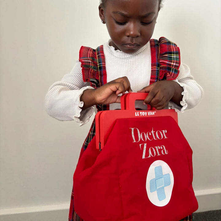 Personalised Wooden Doctors Play Set - Chic Petit