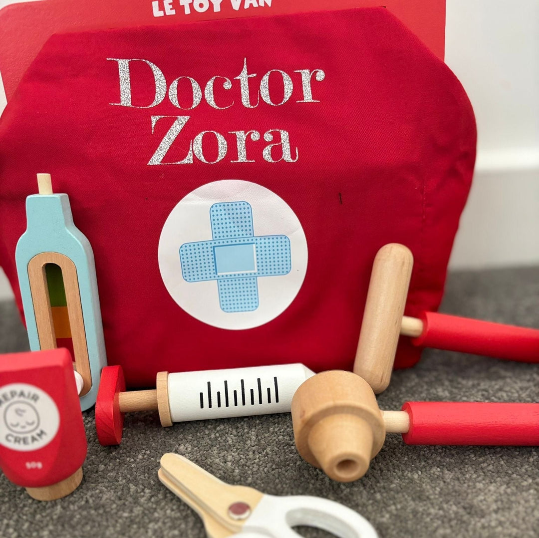 Personalised Wooden Doctors Play Set - Chic Petit