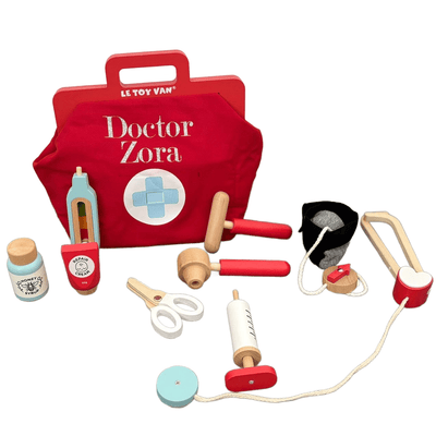 Personalised Wooden Doctors Play Set - Chic Petit