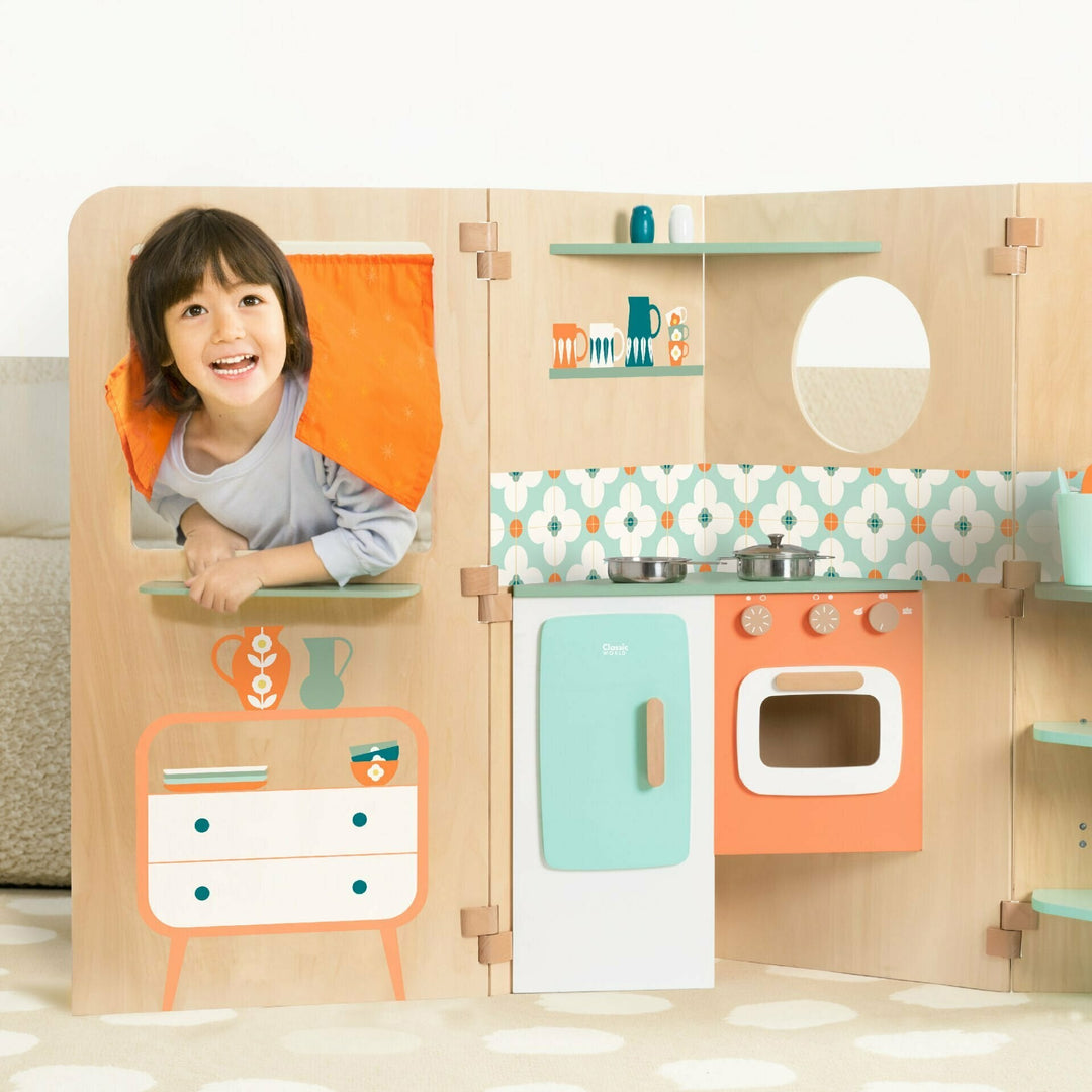 Personalised Wooden My Little Play House - Chic Petit